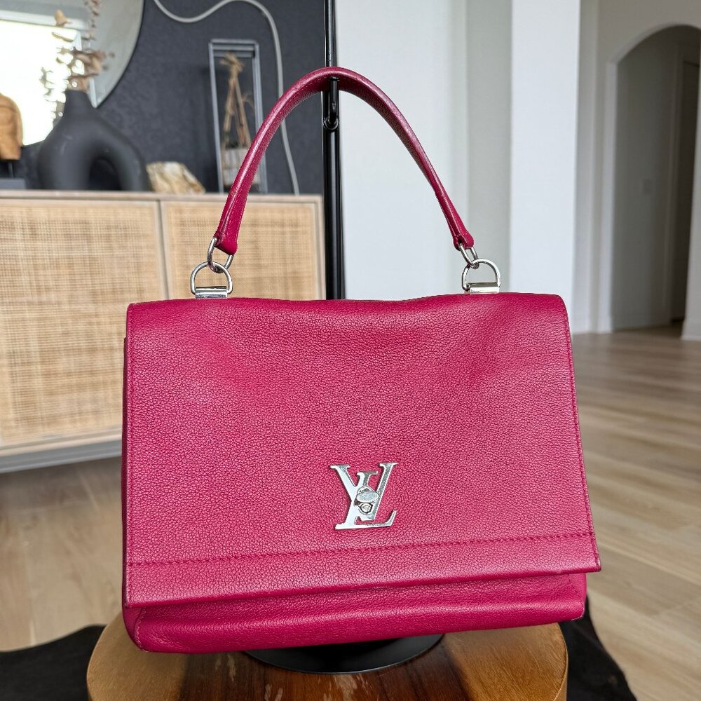 Louis Vuitton LockMe II in Pink Dahlia